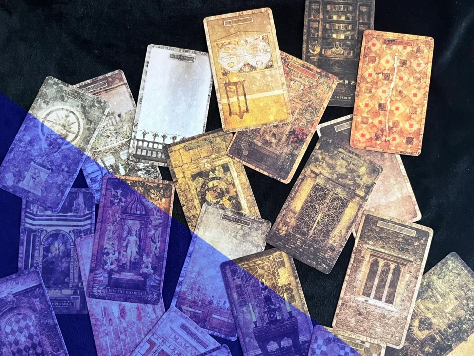 Présentation des cartes du Tyldwick Tarot