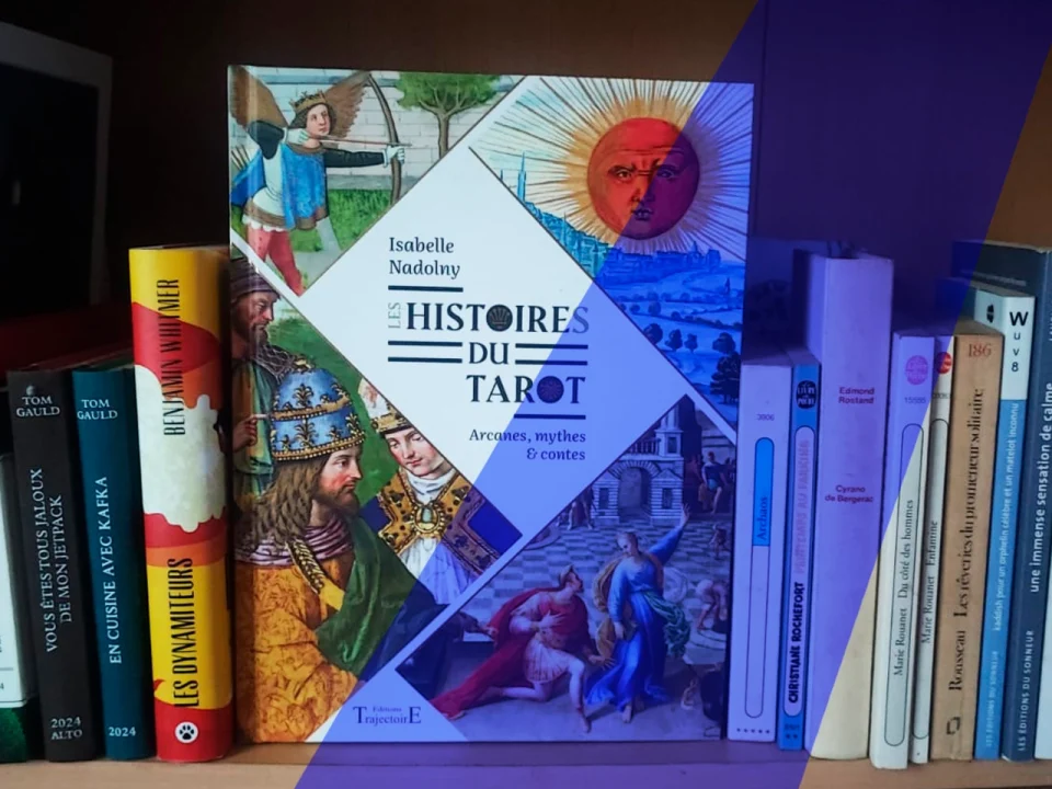Livre Les histoires du Tarot d'Isabelle Nadolny aux éditions Trajectoire